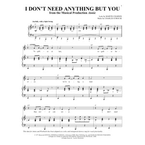 I Don't Need Anything But You